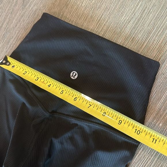 Lululemon Align Ribbed High-Rise Pant 28" Black size 0 NWT XS leggings - Picture 5 of 6